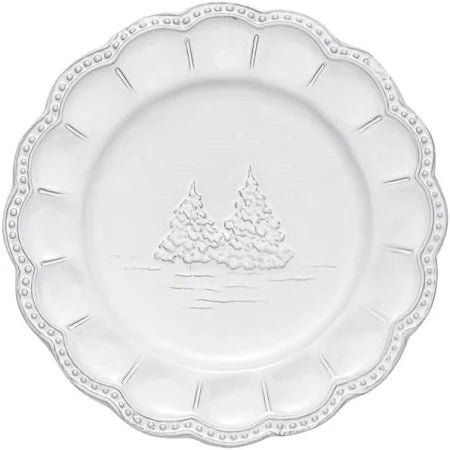 Bella Natale Salad/Dessert Plate (trees)