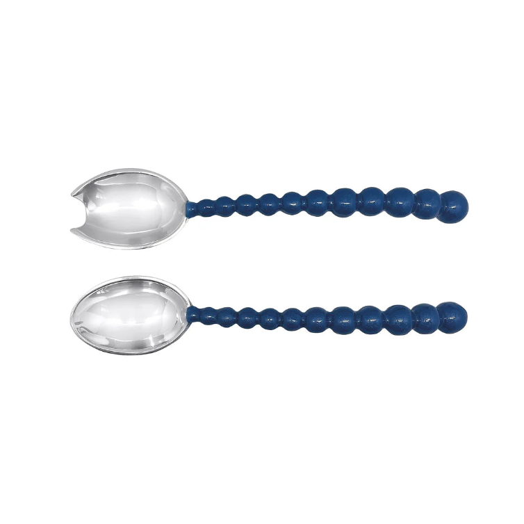 Pearled Large Salad Servers