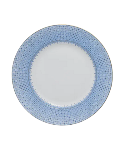 Cornflower Blue Lace Dessert Plate