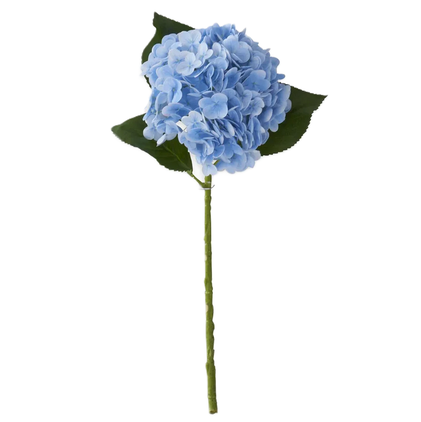 Blue Hydrangea Stem 20"