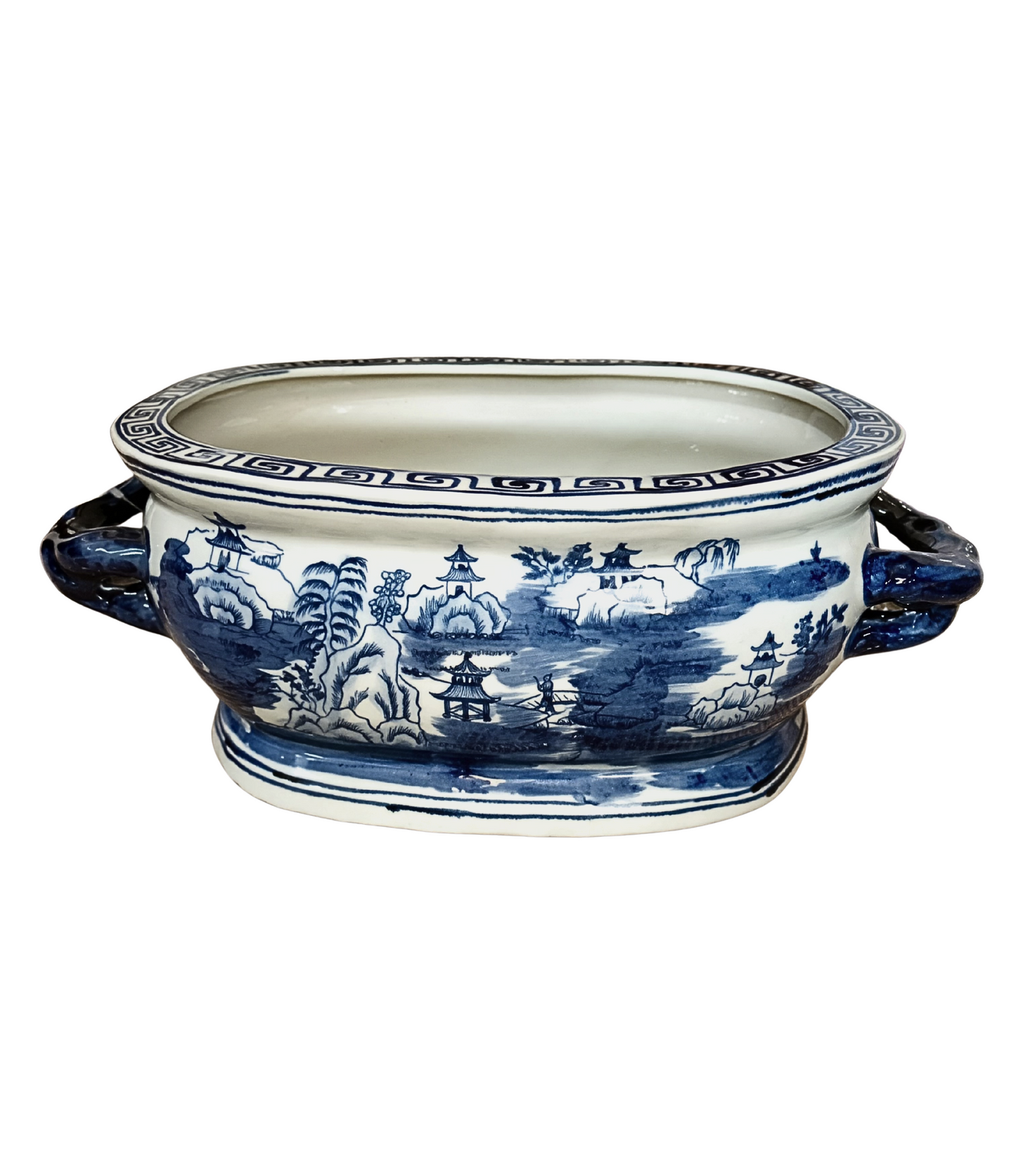 Blue & White Footbath