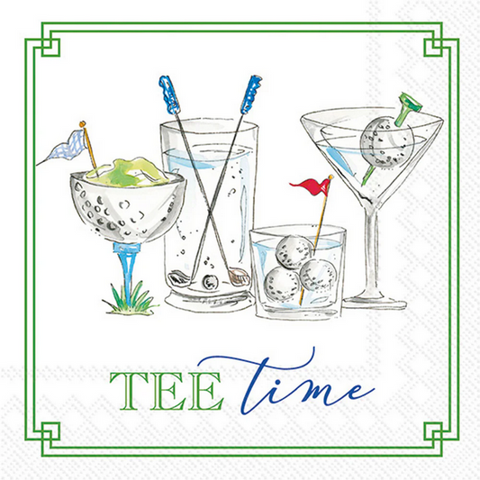 Golf Drinks Cocktail Napkin