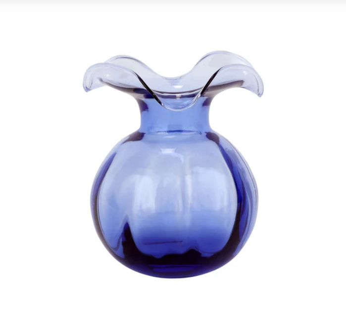 Hibiscus Glass Bud Vase