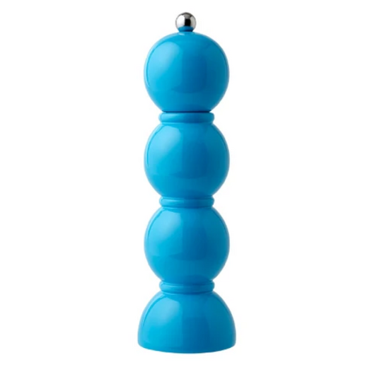 Aqua Bobbin Salt or Pepper Mill