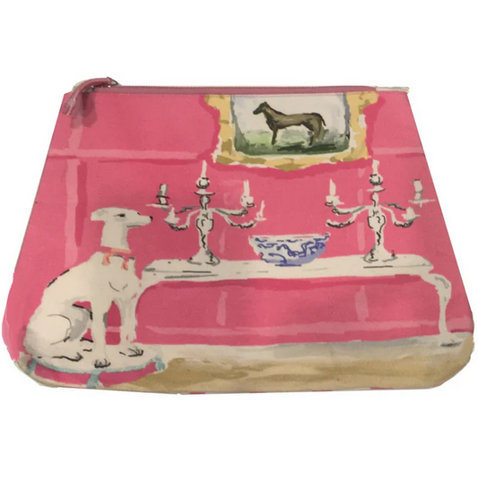 Pink Dogs Travel Bag