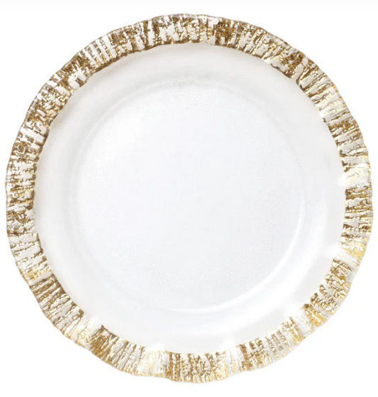 Rufolo Glass Service Plate/Charger