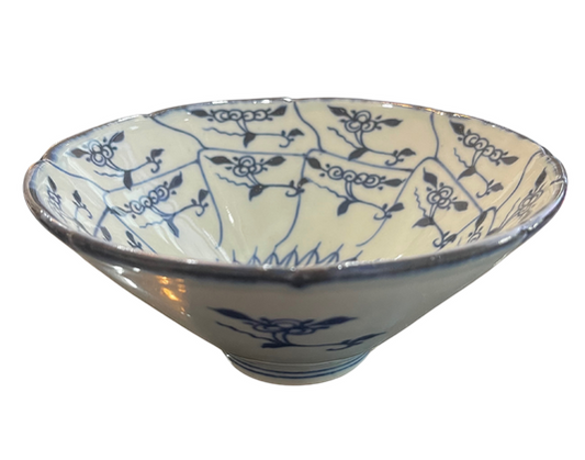 6" Blue & White Bowl