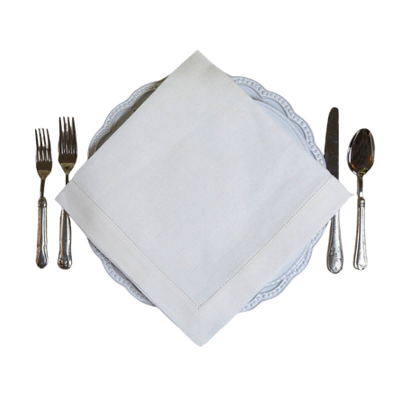 White Hemstitch Large Napkins (4)