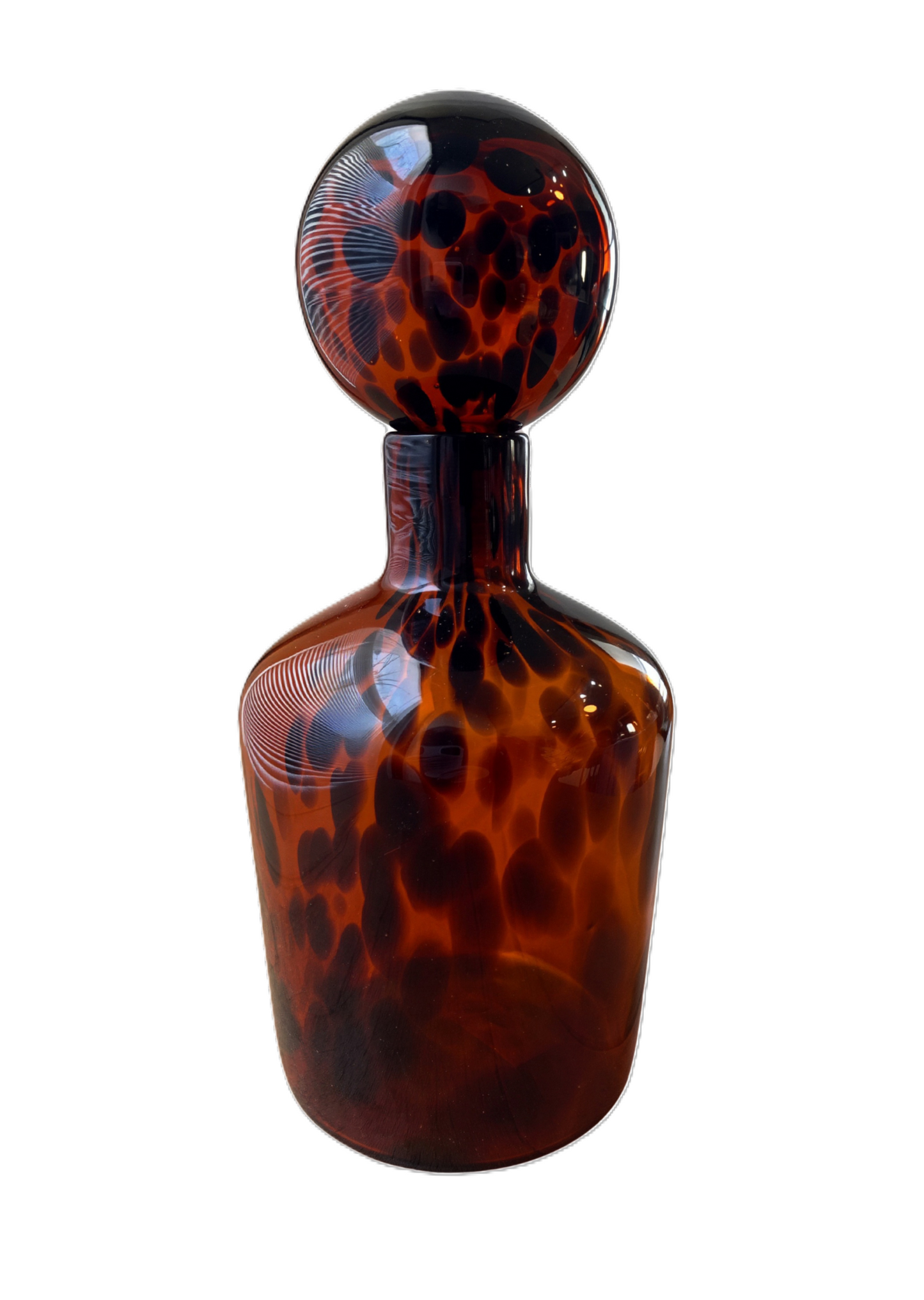 Sm. Sahara Tortoise Decanter